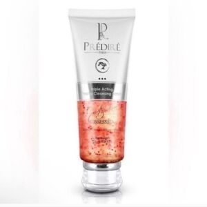Prédiré Paris Triple Acting Facial Cleansing Scrub - White & Coral NEW